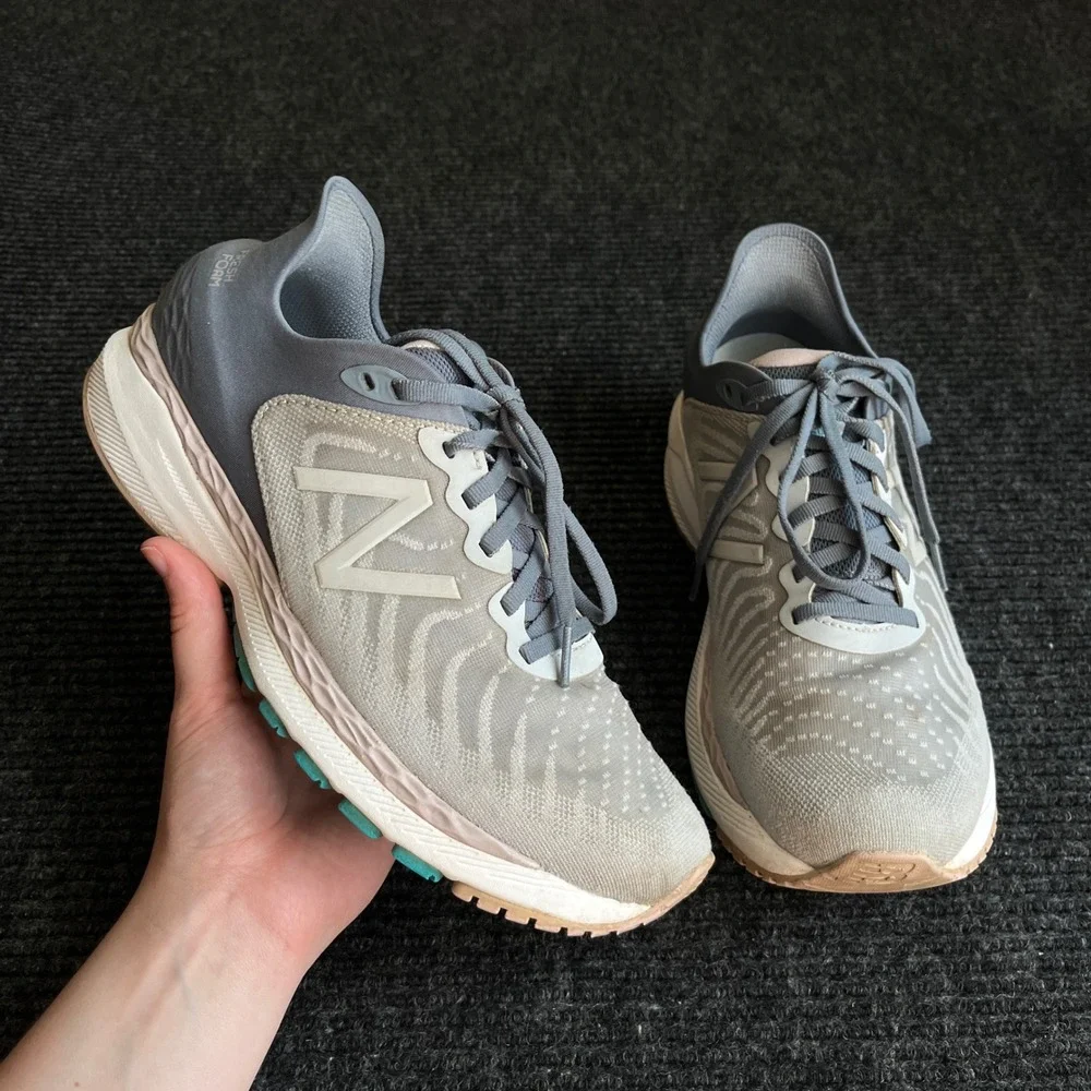 New Balance Fresh Foam 860v11 Womens 9.5 Grey Stability Running Shoes W860G11
